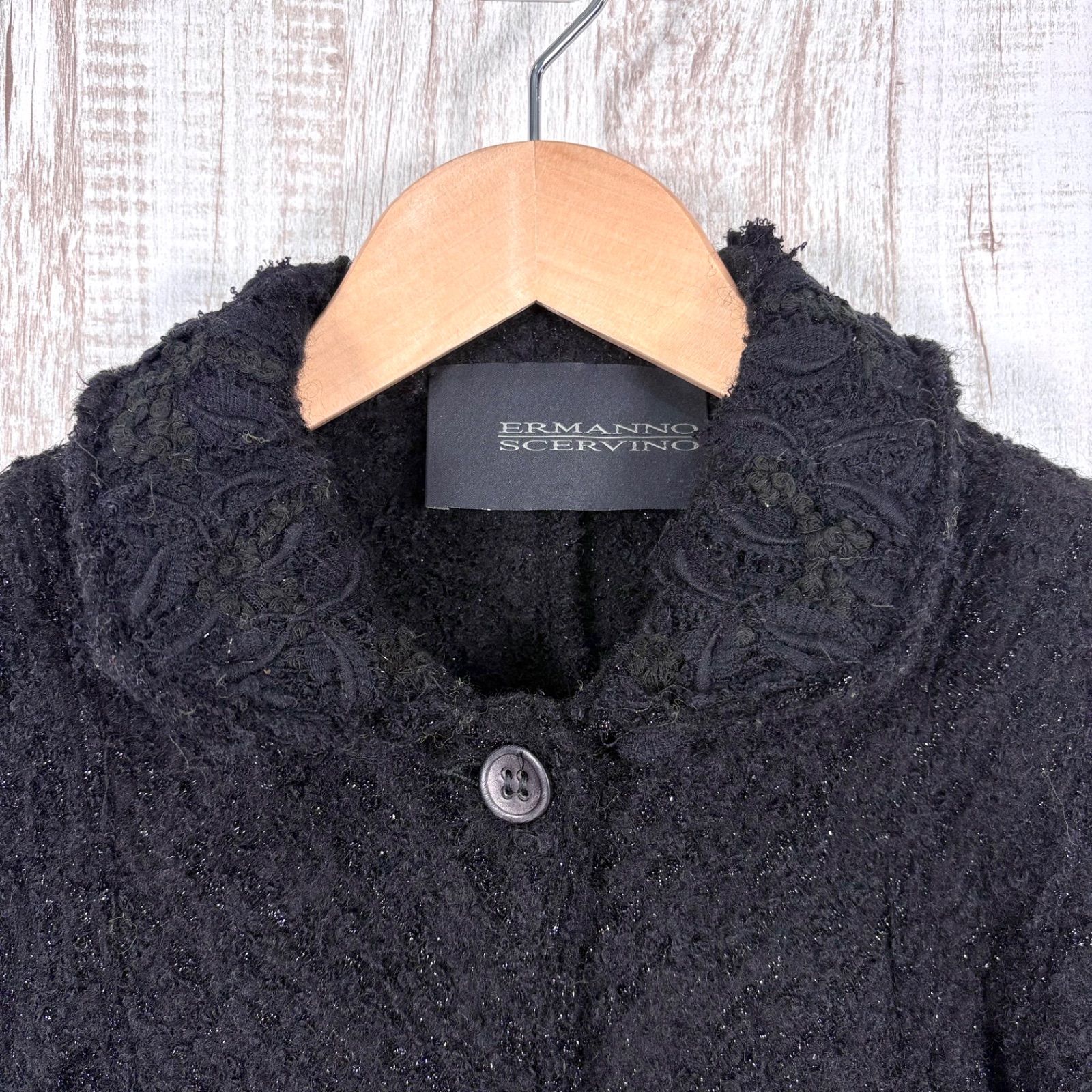 ERMANNO SCERVINO エルマンノシェルヴィーノ フラワーエンブロイダリー