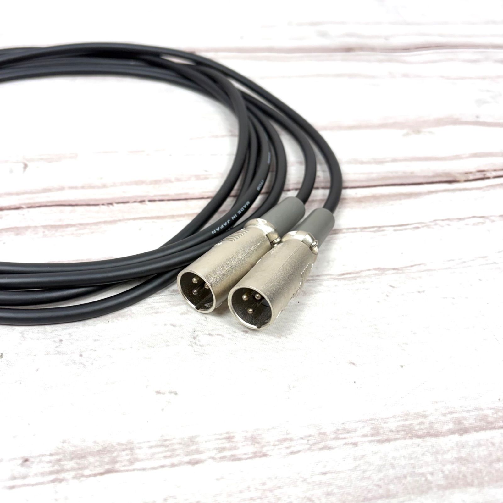 CANARE L-4E6S BLACK RCA XLR ケーブル 2m 2本セット | Buyee 通販購入