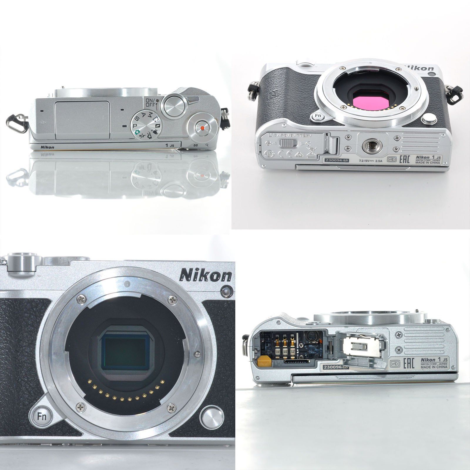 ニコン】Nikon 1 J5 + 1 NIKKOR 10-30mm F3.5-5.6 VR ミラーレスカメラ 