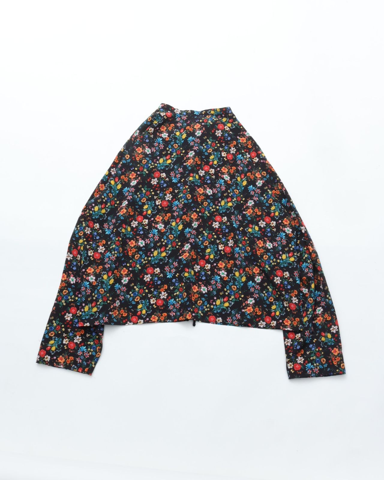 MEYAME メヤメ BLOUSE JACKET (FLOWER) BLACK ブラウス ジャケット