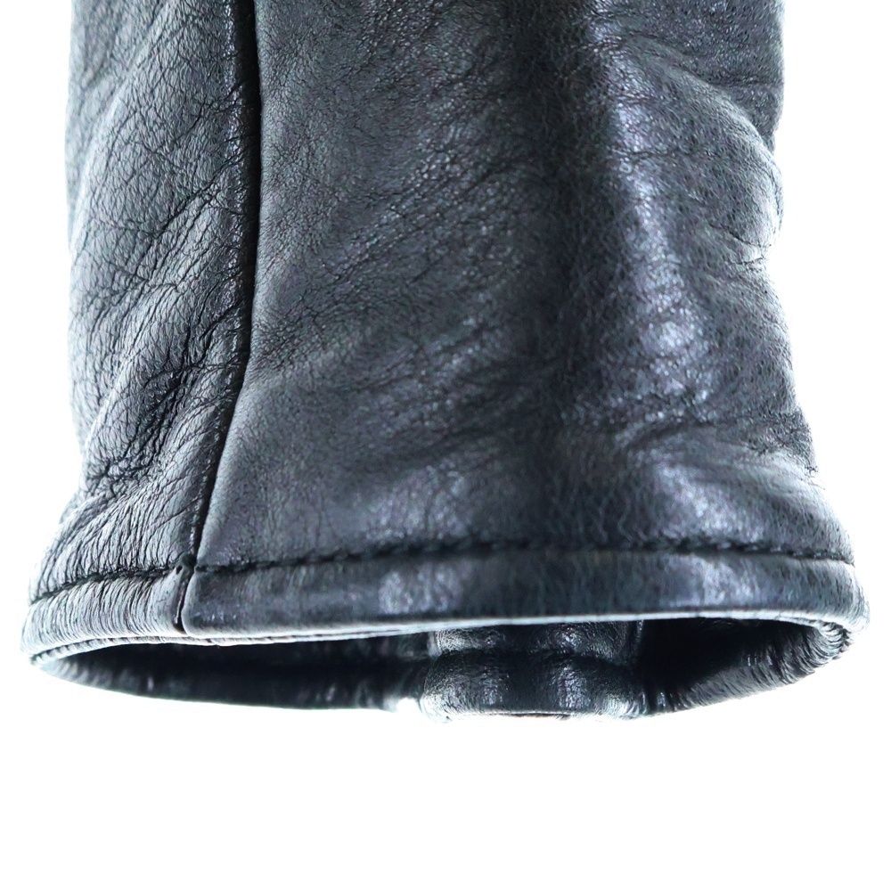 BALENCIAGA (バレンシアガ) ラムレザーダブルライダースジャケット