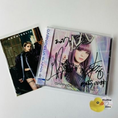 GARNiDELiA BLAZING 初回生産限定盤 CD+DVD直筆サイン入り CD 直筆サイン GARNiDELiA BLAZING CD+DVD 初回限定盤