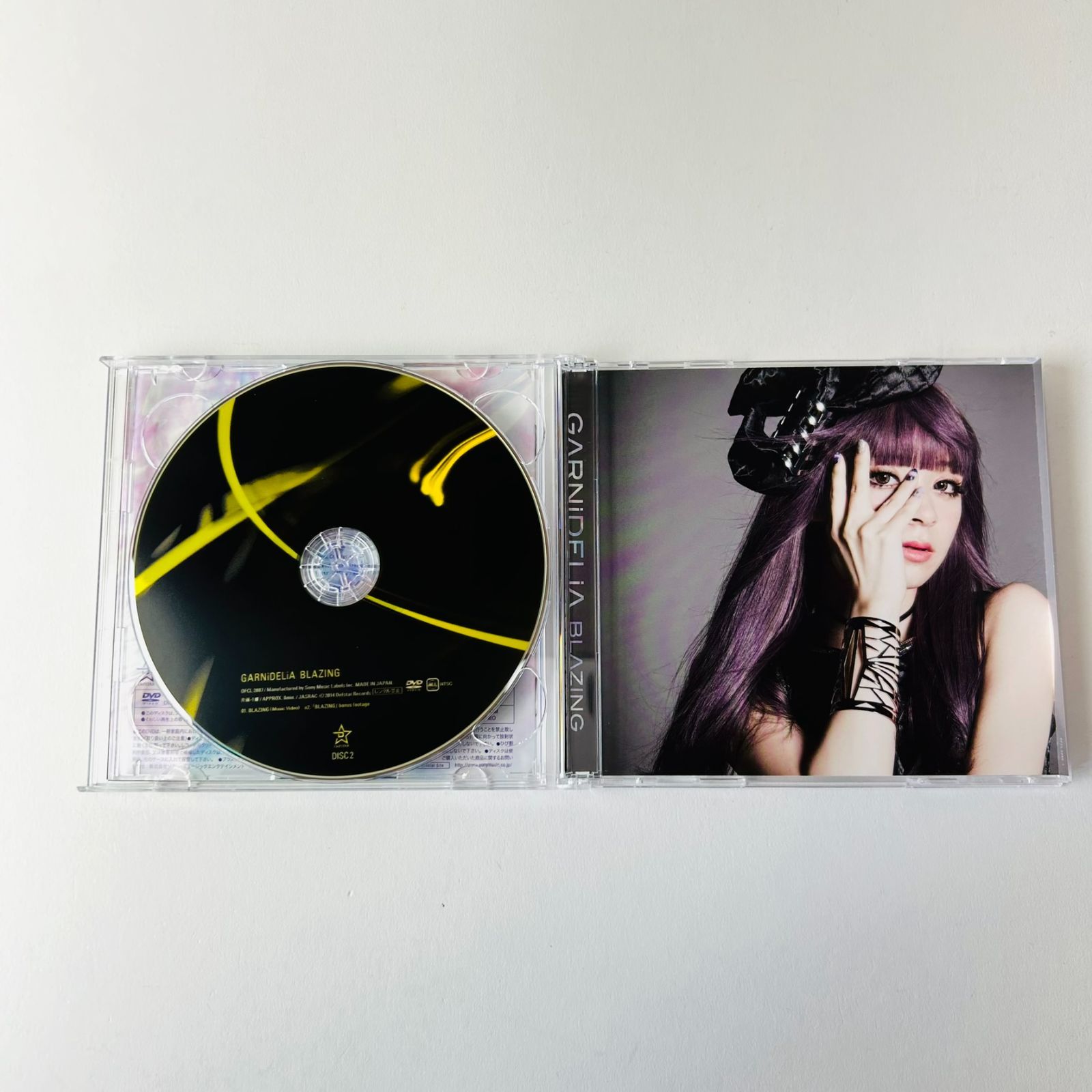 CD 直筆サイン GARNiDELiA BLAZING CD+DVD 初回限定盤