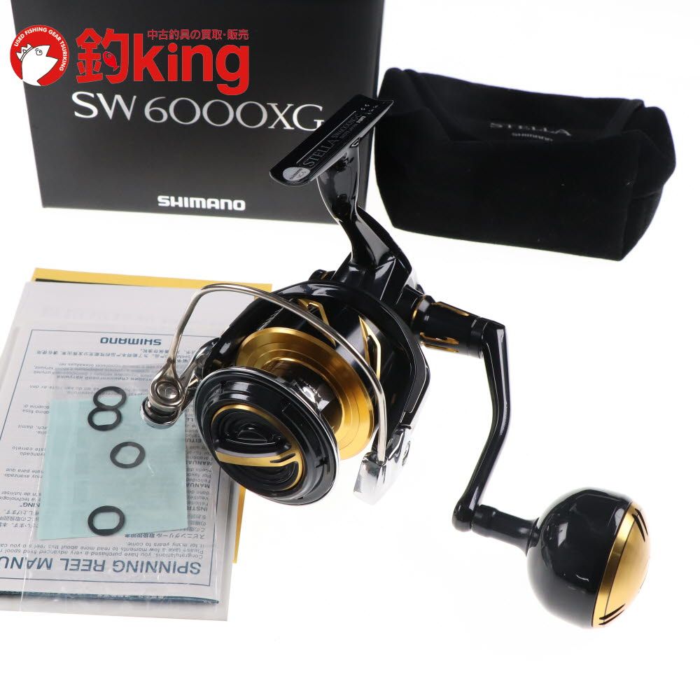 中古/未使用品】 シマノ 20 ステラSW 6000XG /D254M ロッド リール 