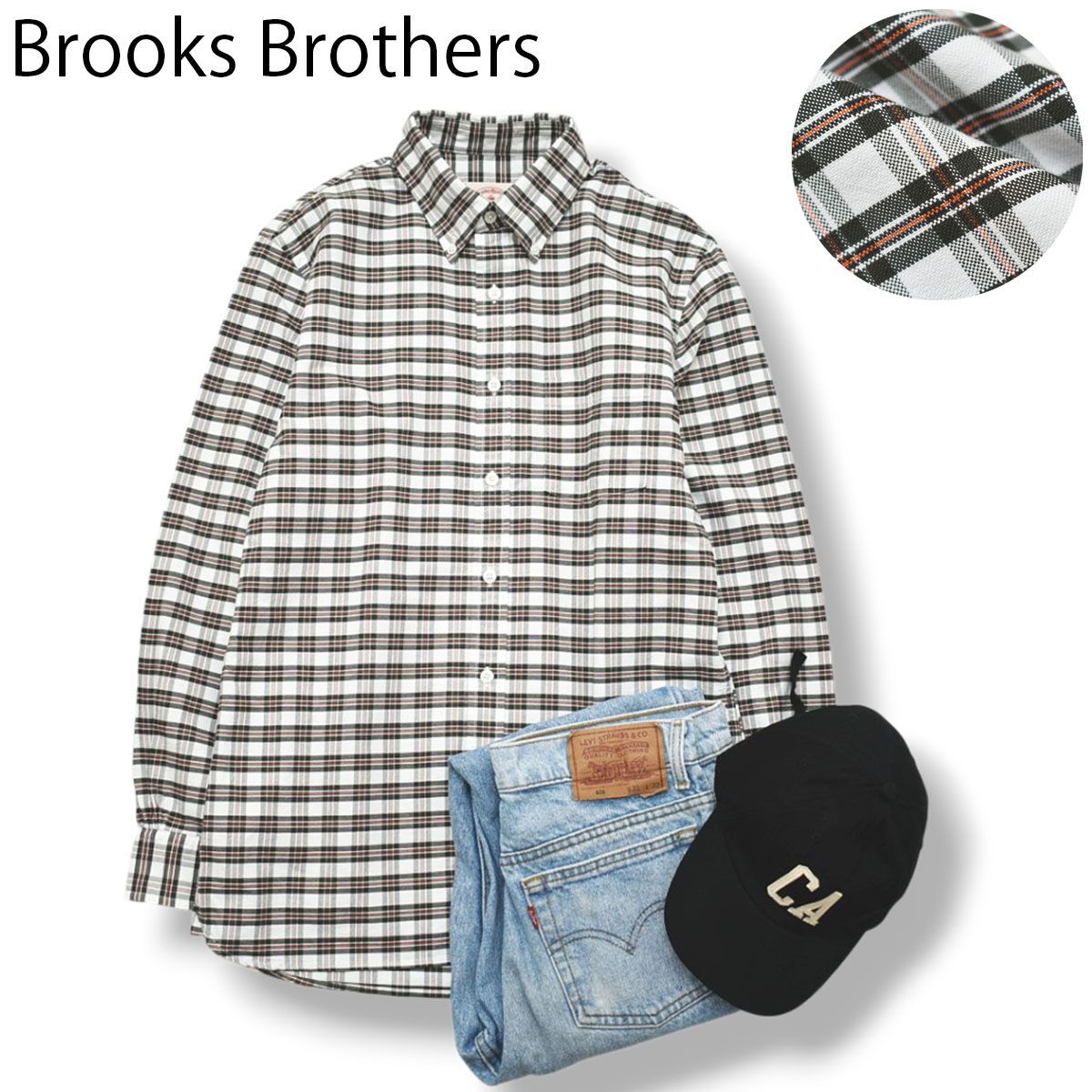 元気 美品 近年物 Brooks Brothers ブルックスブラザーズ 紺ブレ