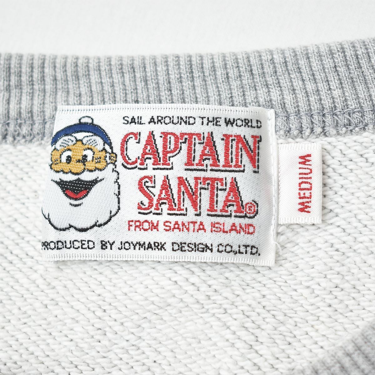 人気】90s 日本製 キャプテンサンタ CAPTAIN SANTA プリント 裏パイル