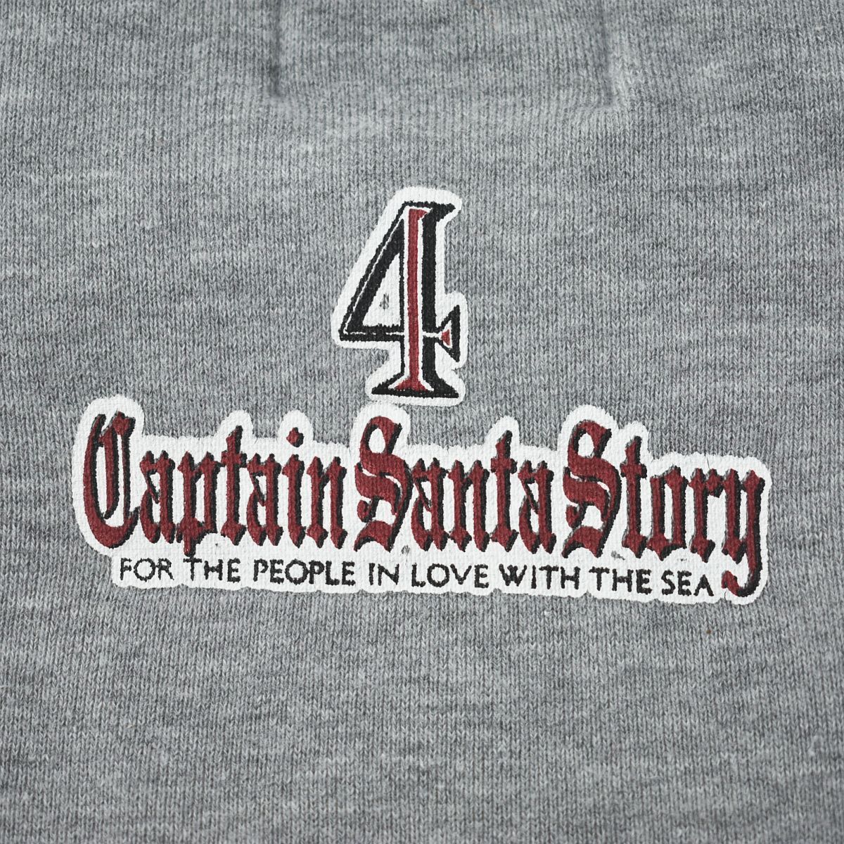 人気】90s 日本製 キャプテンサンタ CAPTAIN SANTA プリント 裏パイル