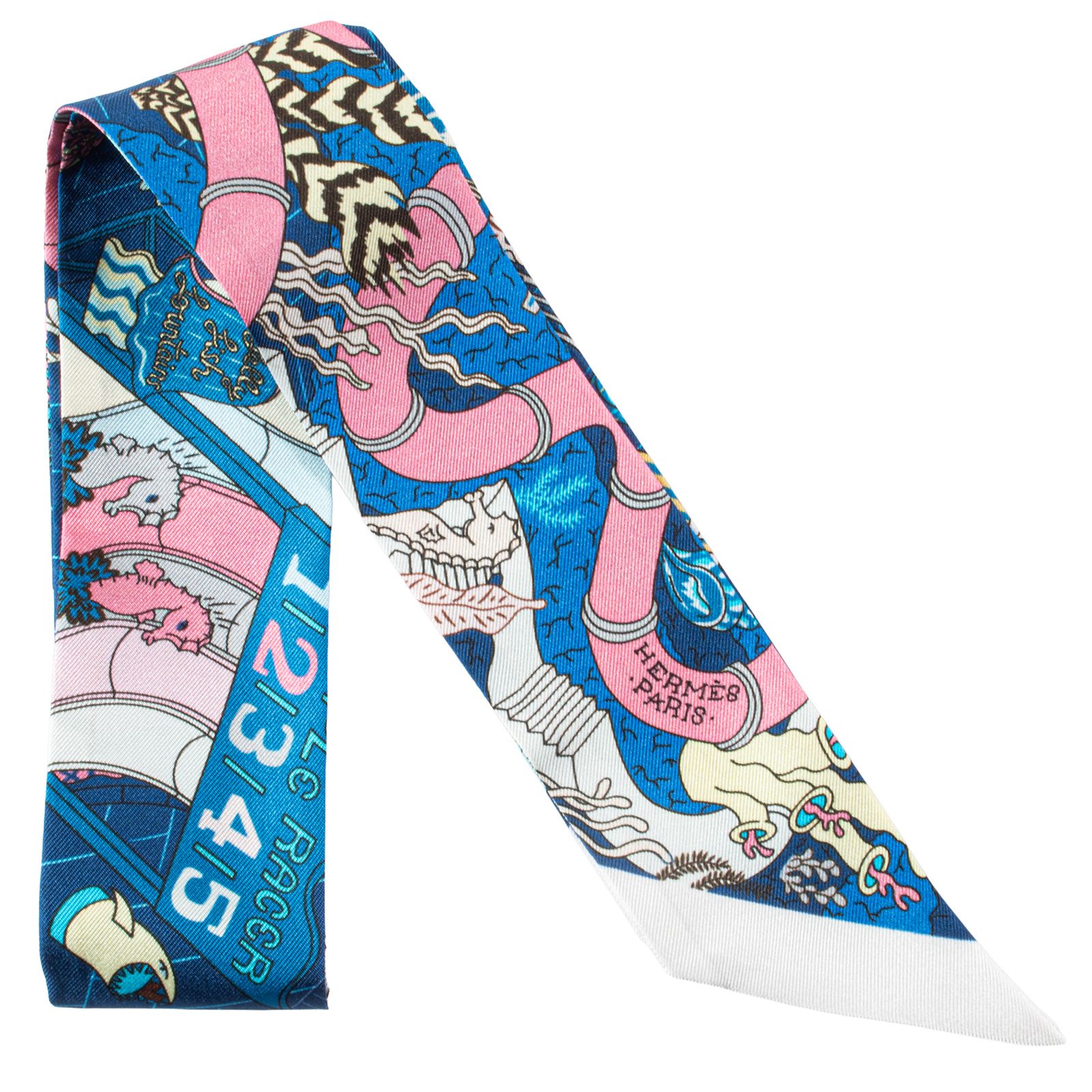 HERMES エルメス ツイリー Splash Park スプラッシュパーク 063806S 06 