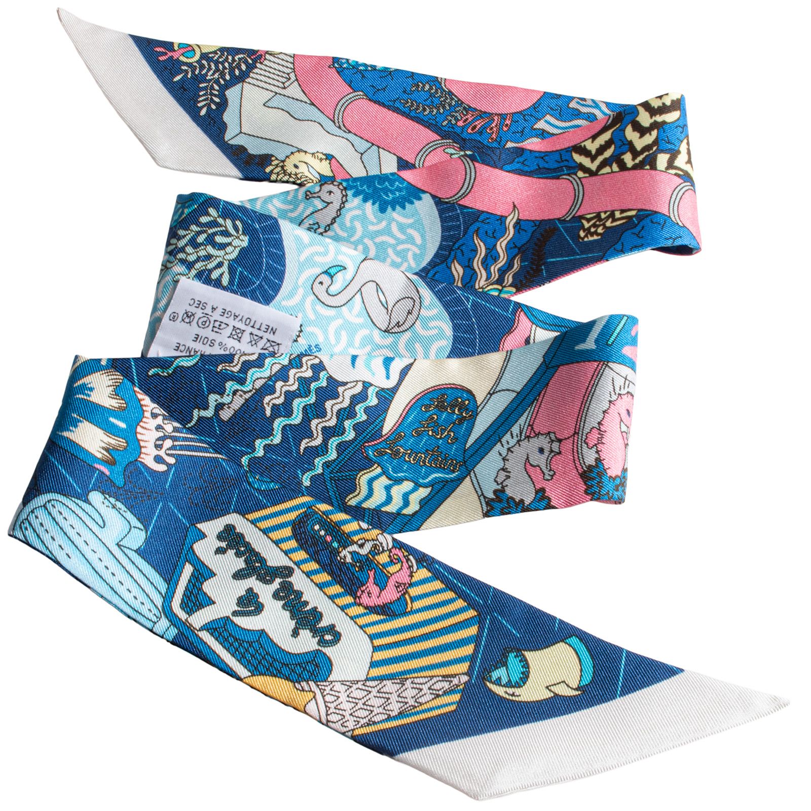 HERMES エルメス ツイリー Splash Park スプラッシュパーク 063806S 06