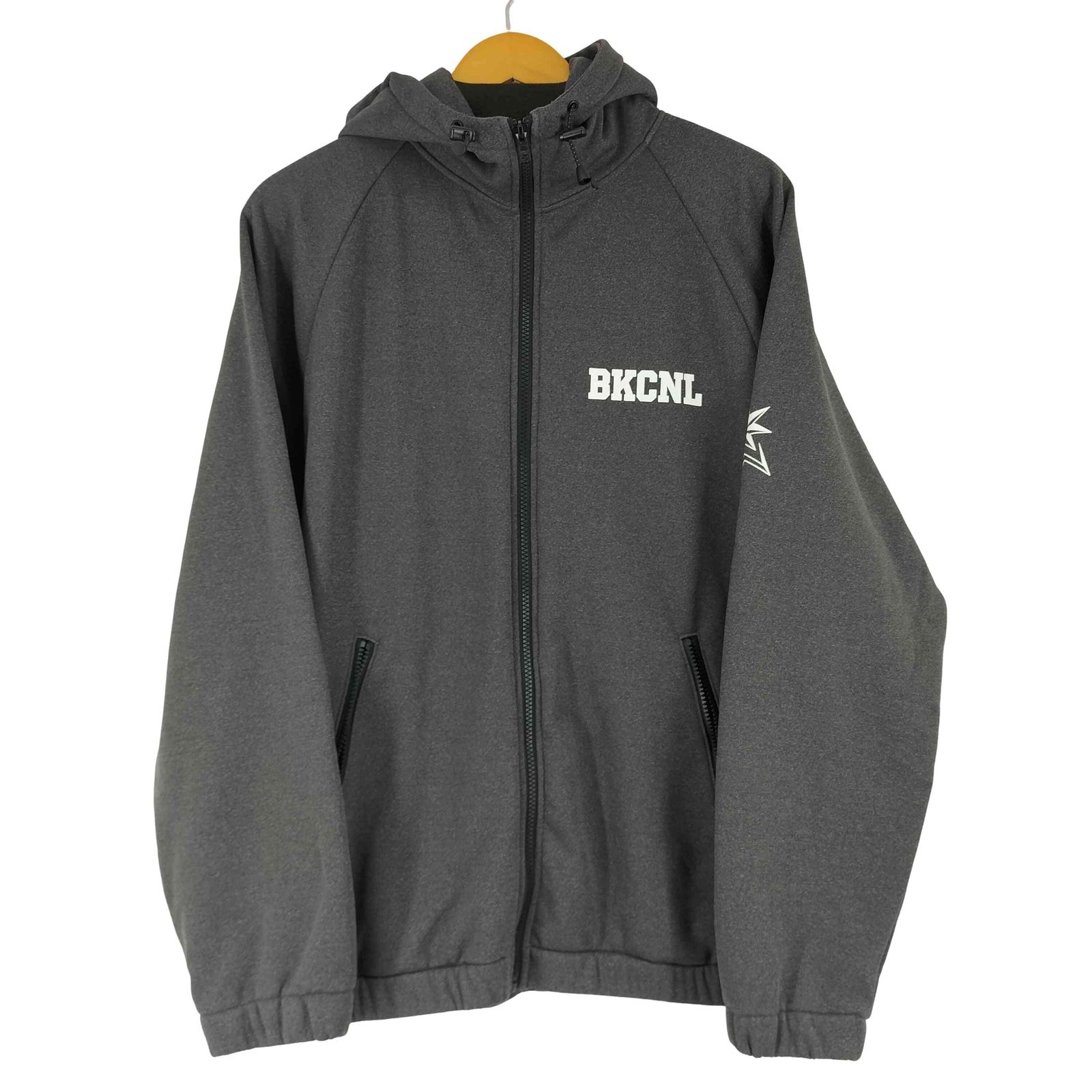 バックチャンネル Back Channel 裏地フリース ジップアップパーカー