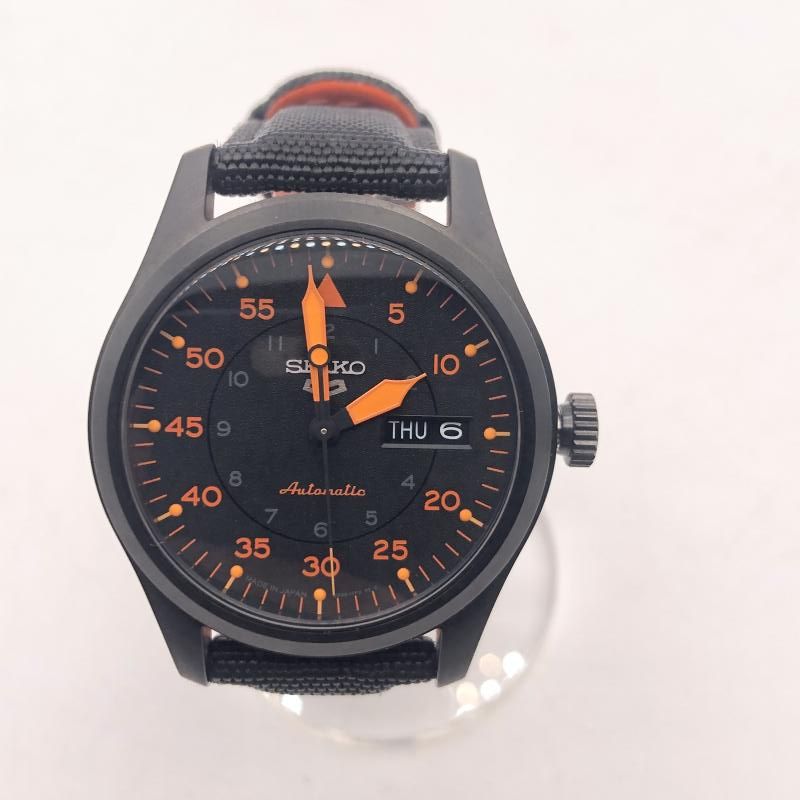 中古】SEIKO 自動巻腕時計 5スポーツ フィールド ストリート スタイル 