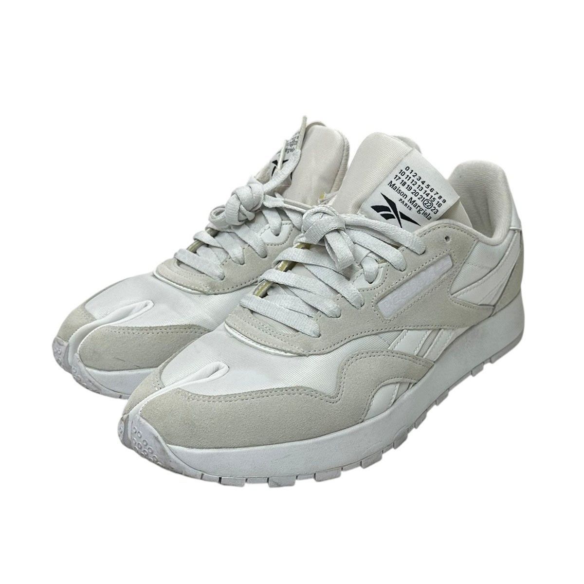Maison Margiela×Reebok PROJECT 0 CL NYLON 足袋 タビスニーカー 