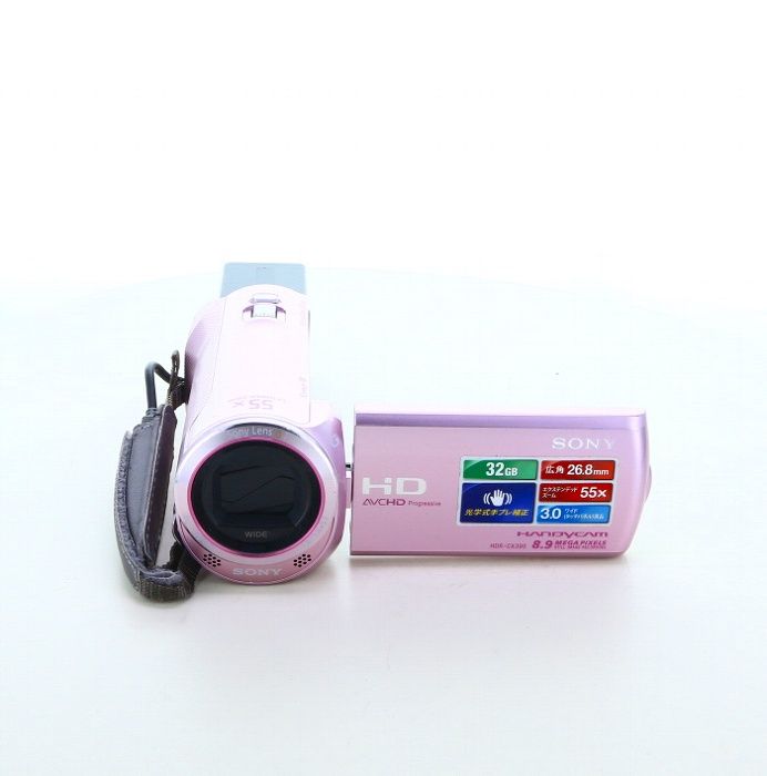 中古】(ソニー) SONY HDR-CX390 サクラビンク - メルカリ