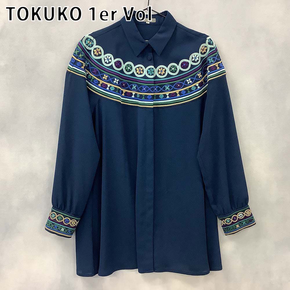 tokuko 1erの長袖トップス 良品 TOKUKO 1er VOL トクコプルミエヴォル