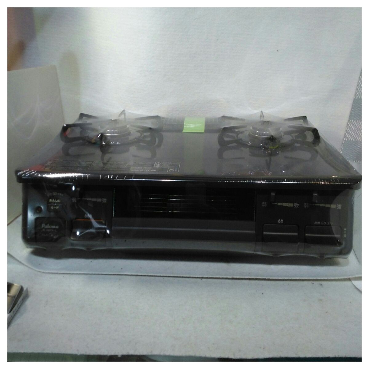 中古】本体のみ パロマ ガステーブル 左強火 LPガス用 IC-S87K-2L-LP