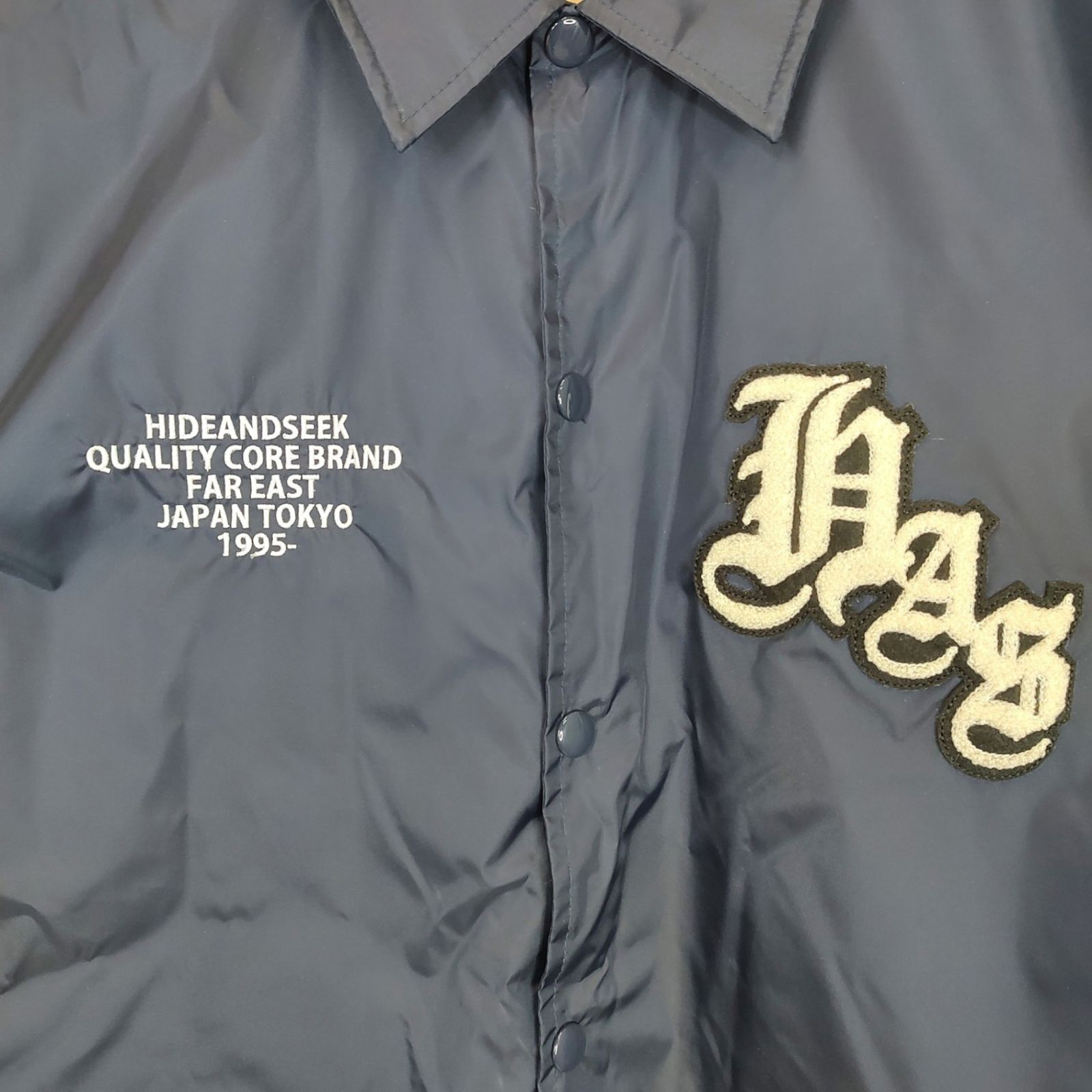 HIDE AND SEEK ハイドアンドシーク HAS Boa Coach Jacket ボア
