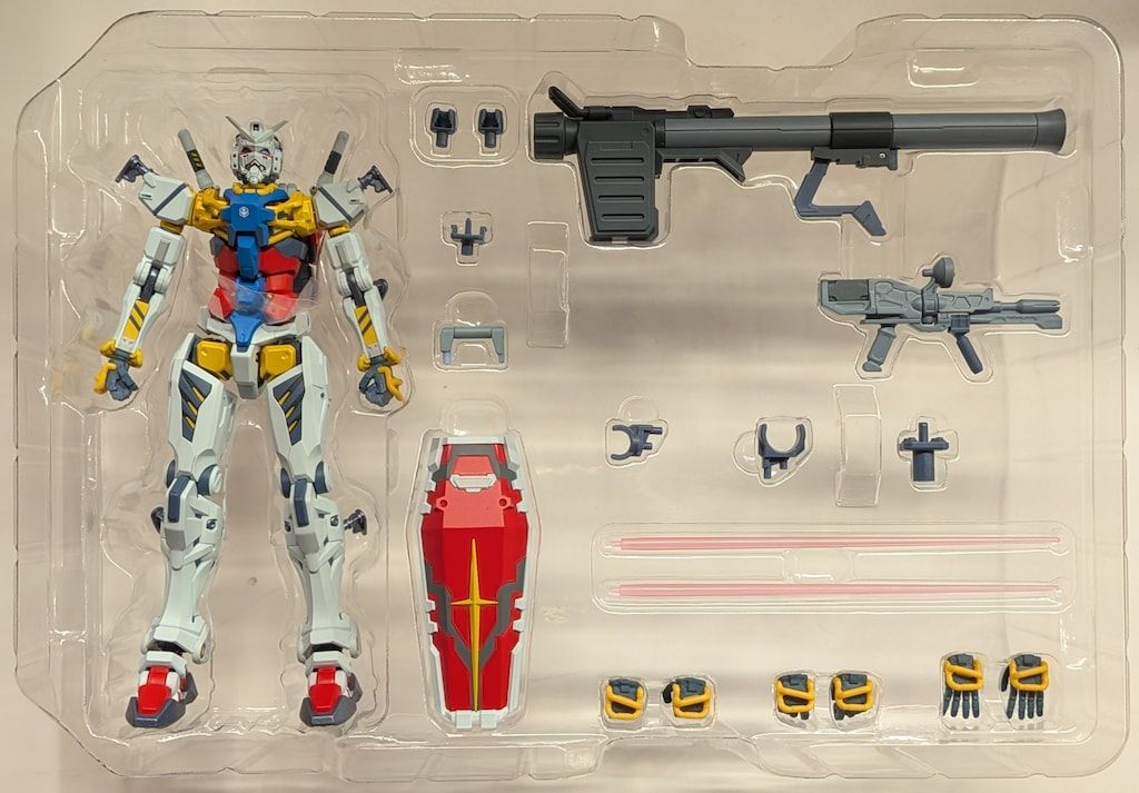 BANDAI SPIRITS L ROBOT魂SIDE MS 機動戦士Gundam GQuuuuuuX 白い