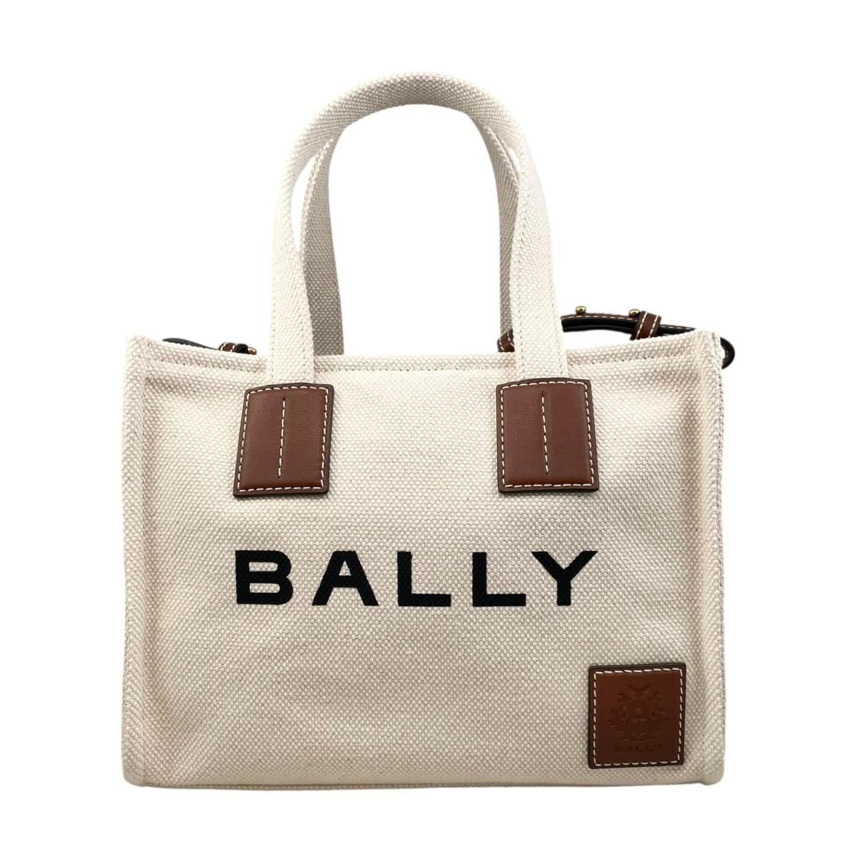 BALLY ベージュ レザー ショルダーバッグ | ヤマダウェブコム