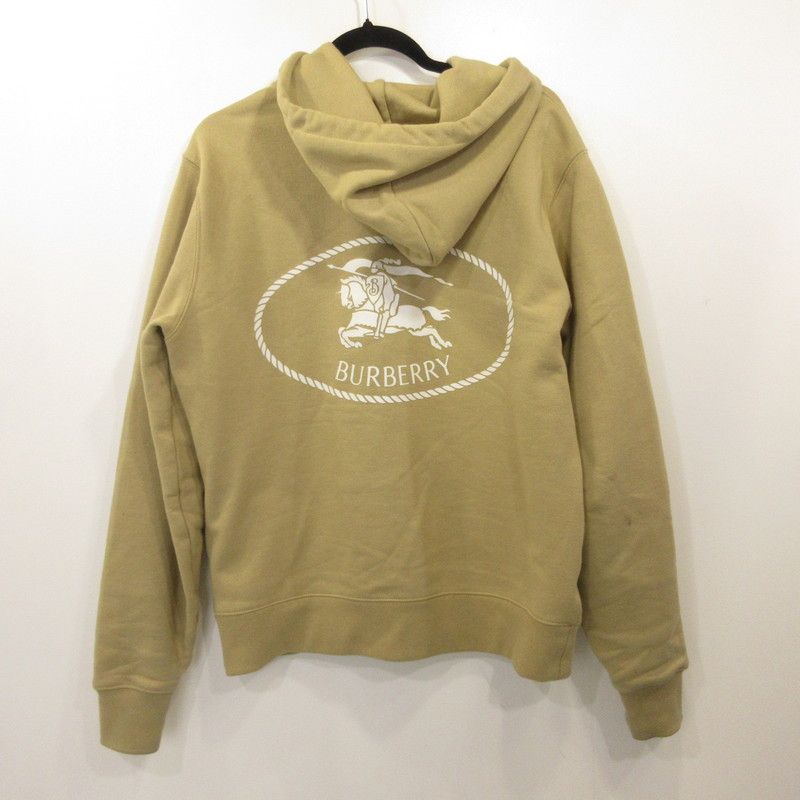 【姫路東店】 中古 BURBERRY | バーバリー パーカー ナイトスタンプ コットン プルオーバー パーカー 8110585 ベージュ サイズ：M 【102】 姫路東店】 中古 BURBERRY | バーバリー パーカー ナイトスタンプ