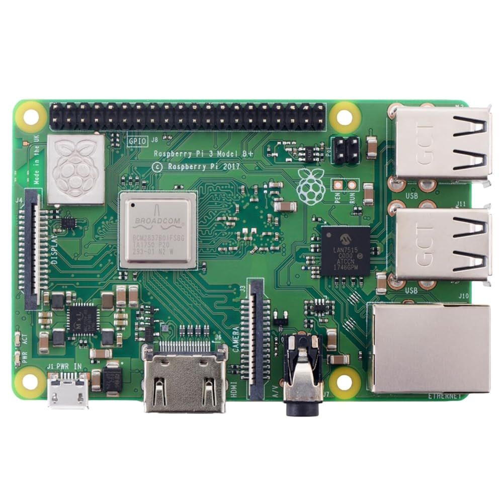 Raspberry Pi 3 Model B+ Single Board Computer 1.4GHz 1GB RAM Wi-Fi Bluetooth