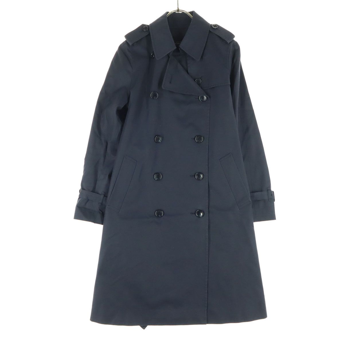 美品 green label relaxing グリーンレーベルリラクシング トレンチ 