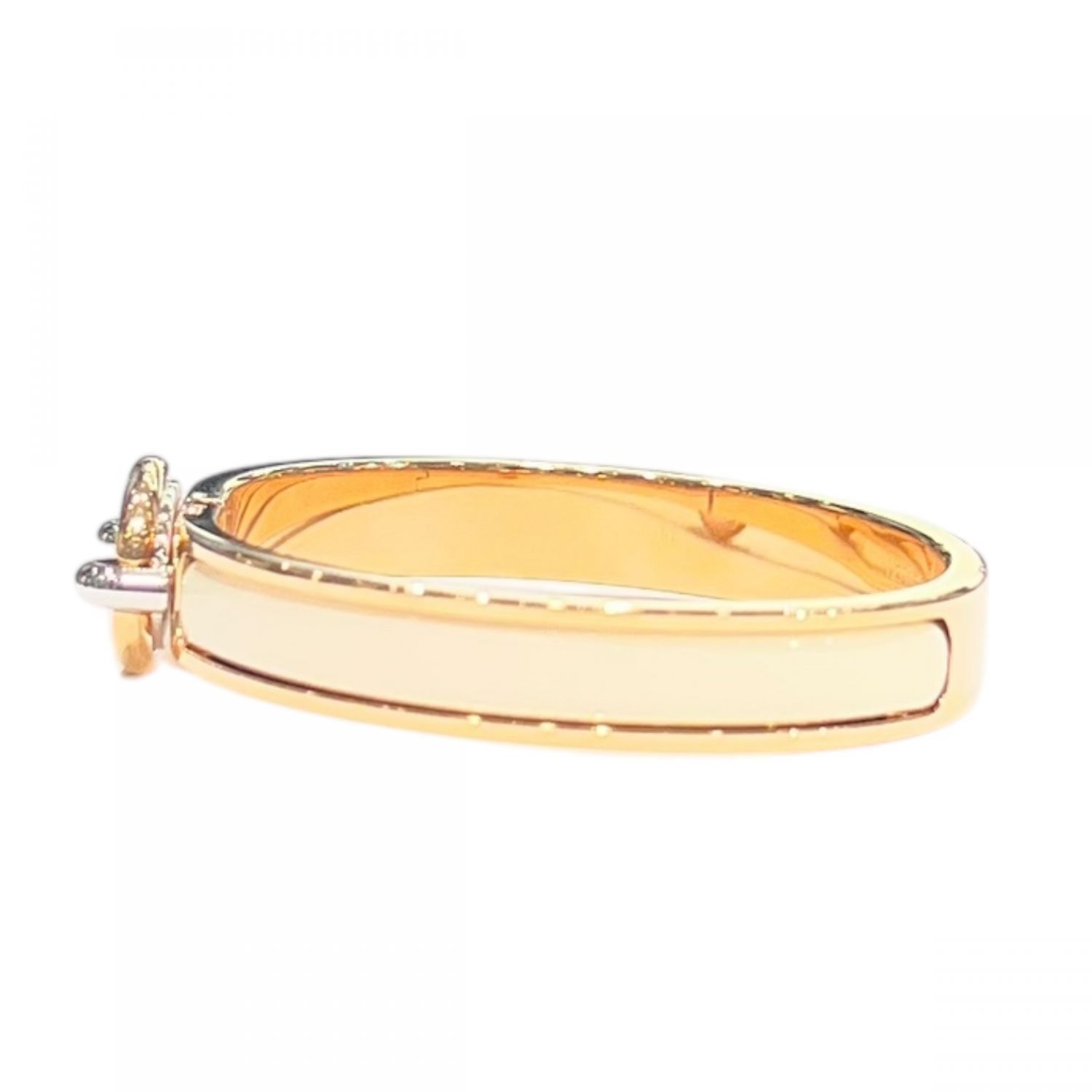 中古】 HERMES エルメス バングル エナメルブレスレット 《ミニ