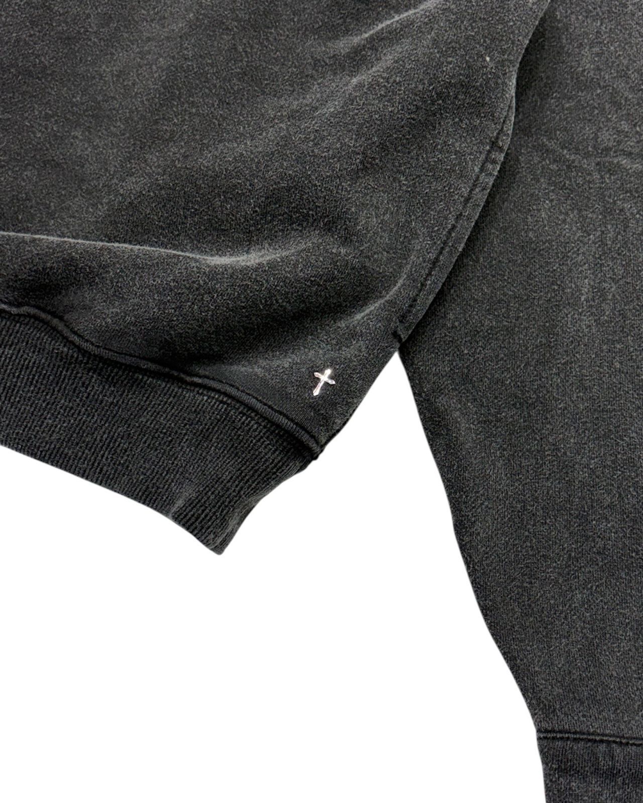 LAST NEST / leather wash sweat - メルカリ