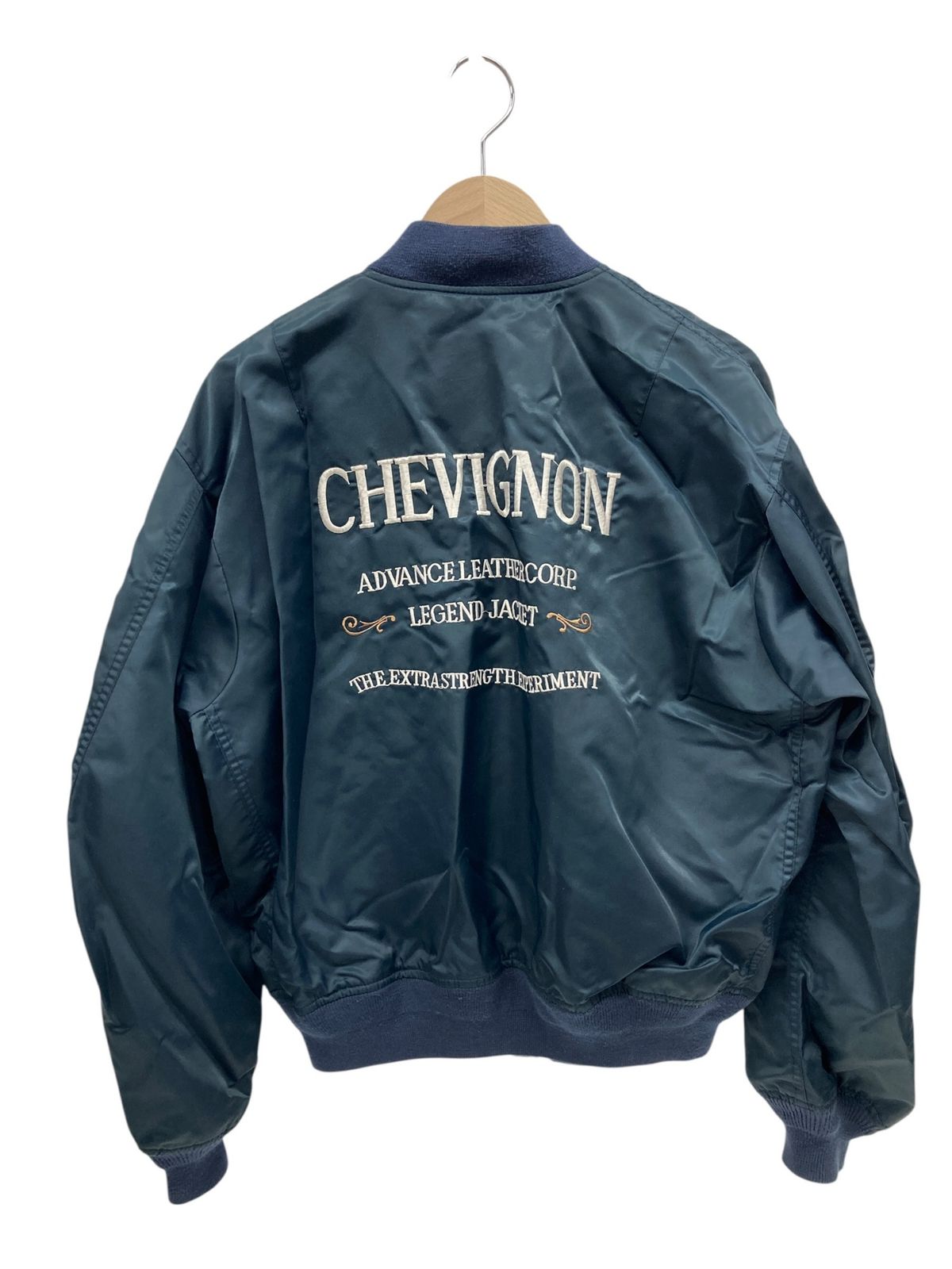 得価，定番人気 chevignon (シェビニオン) 80s90s BONDS MA-1 ナイロン