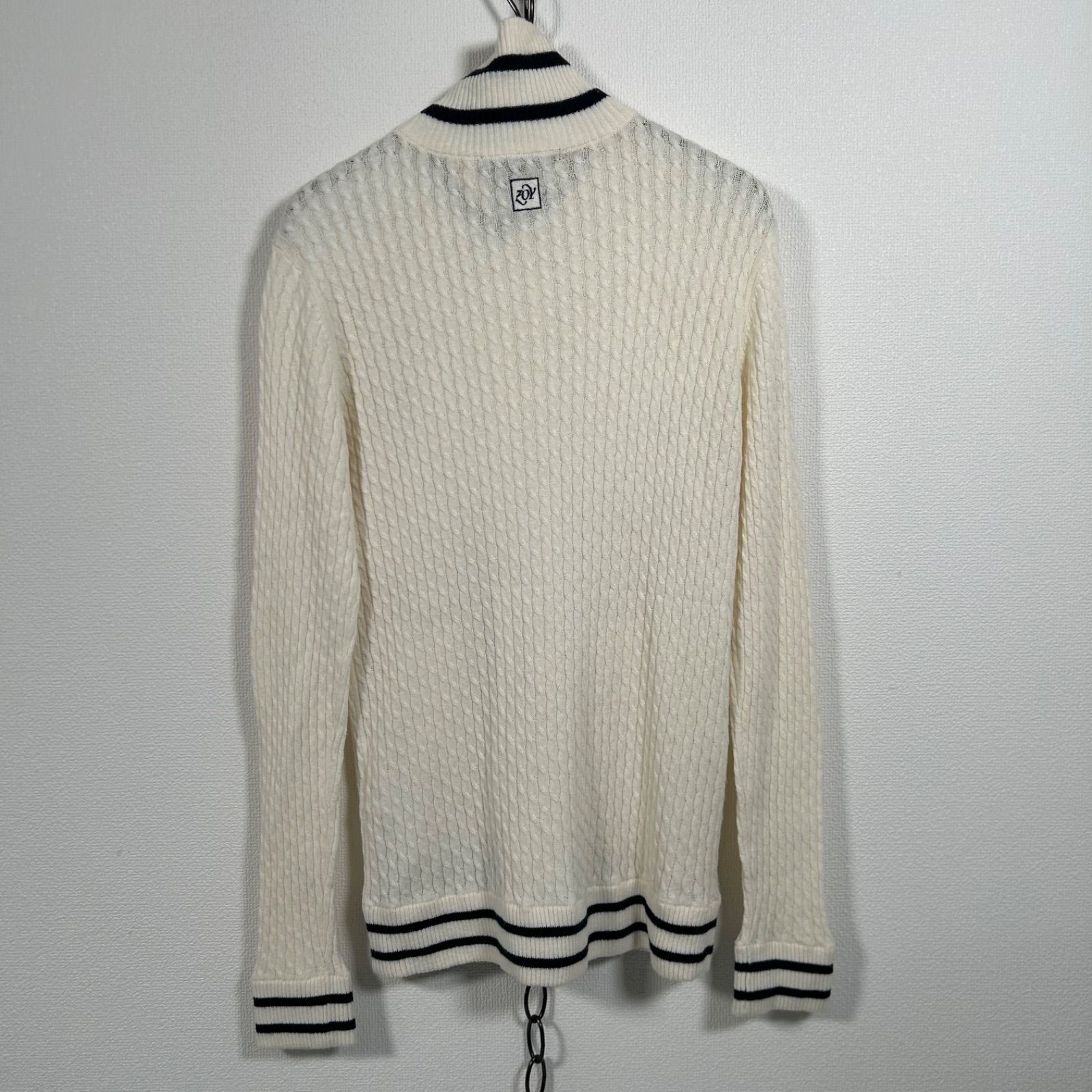 ZOY ゾーイ 長袖 カシミヤ混ニットジャケット ゴルフウェア ZOY ゾーイ 長袖 カシミヤ混ニットジャケット ゴルフウェア