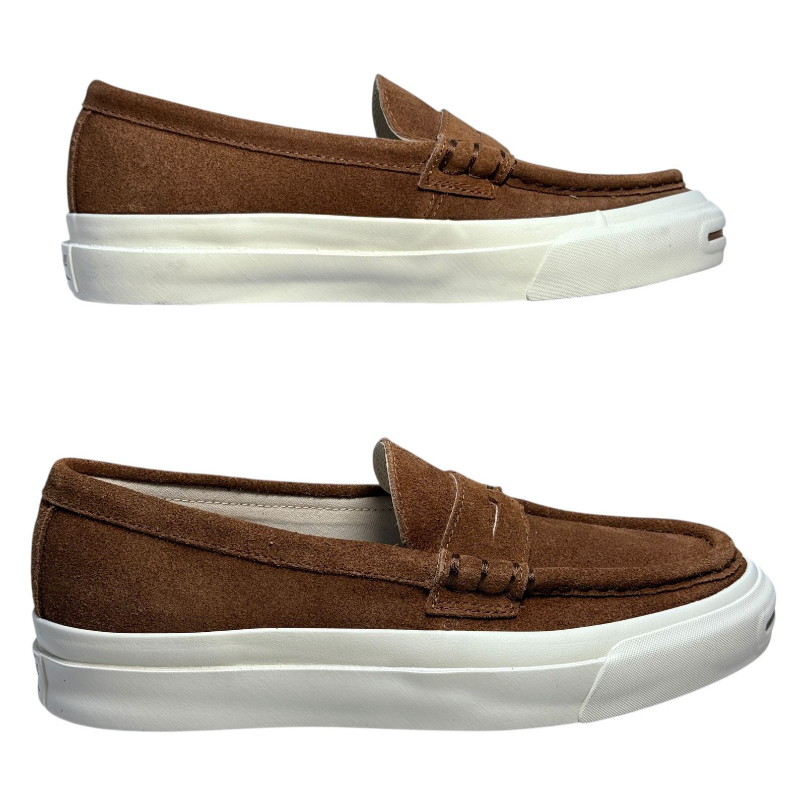 未使用】CONVERSE × Graphpaper Jack Purcell ローファー スエード 茶 