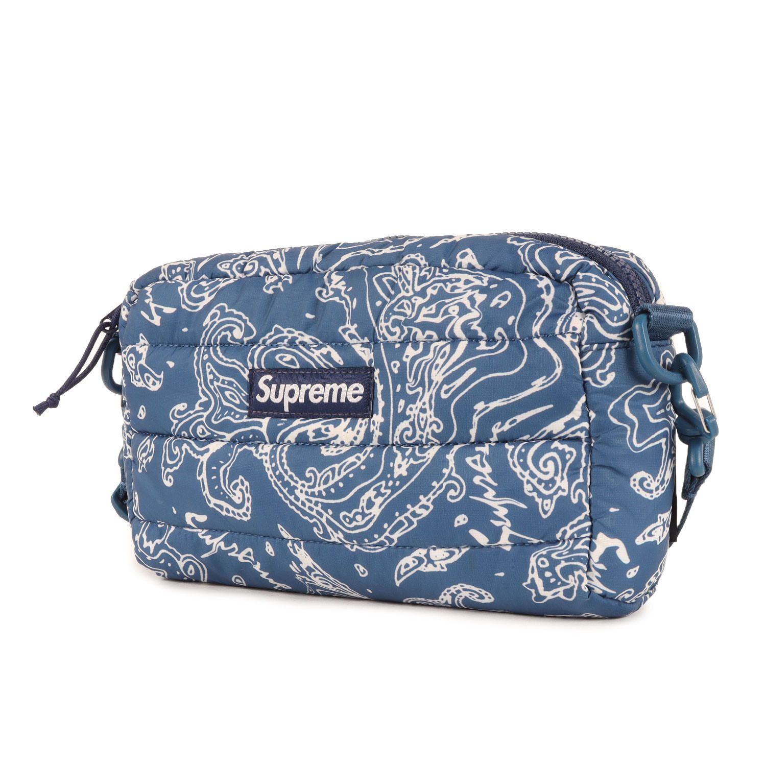 Supreme シュプリーム バッグ ネイビー 紺 | 22AW ペイズリー柄 