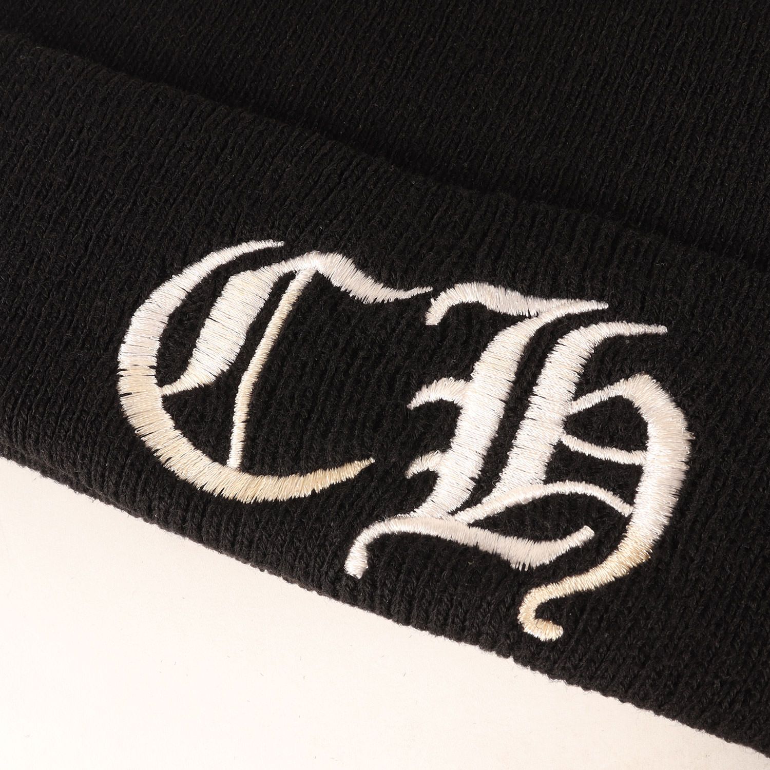 CHROME HEARTS クロムハーツ ビーニー ブラック 黒 サイズ:FREE
