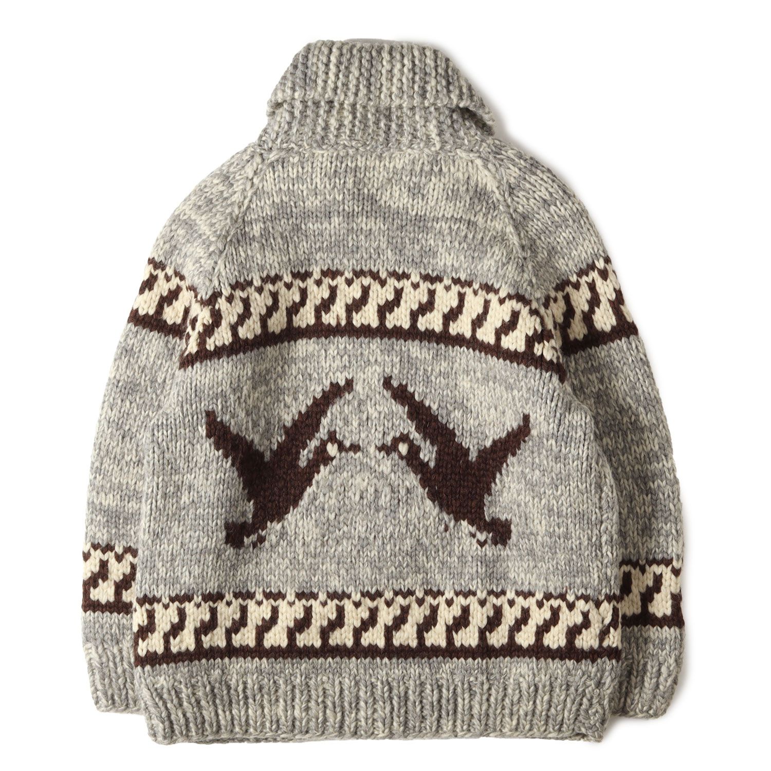 Canadian Knit Brand カナディアンニットブランド カウチン グレー 