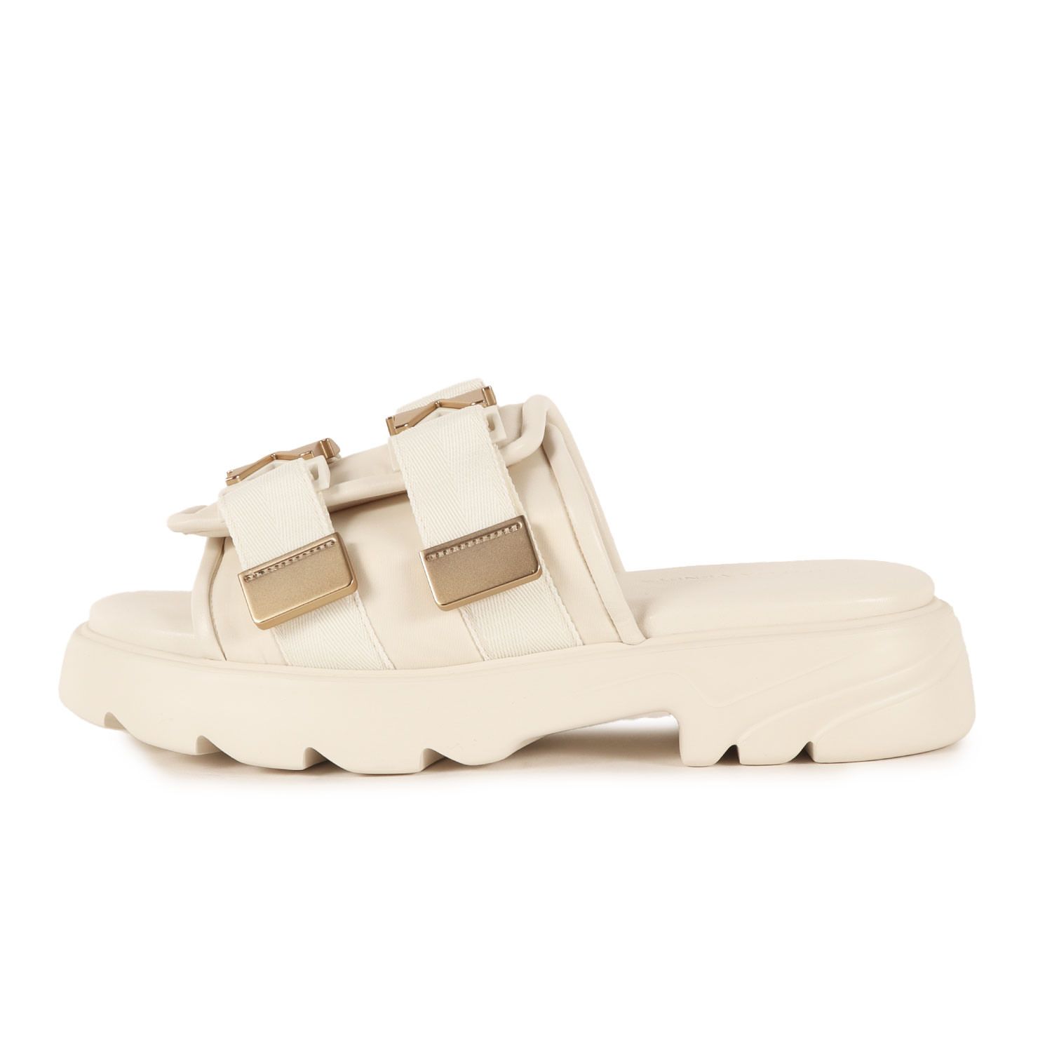 新品】BOTTEGA VENETA ボッテガヴェネタ サンダル オフホワイト 白