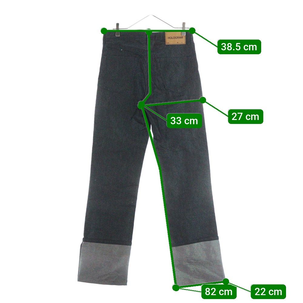 doublet (ダブレット) 23SS Hologram Denim Pants ホログラム 