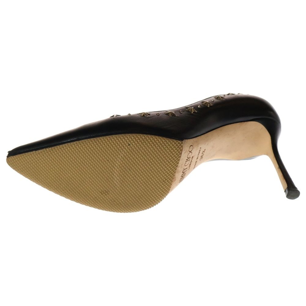 JIMMY CHOO (ジミーチュウ) スター スタッズ レザー ハイヒール