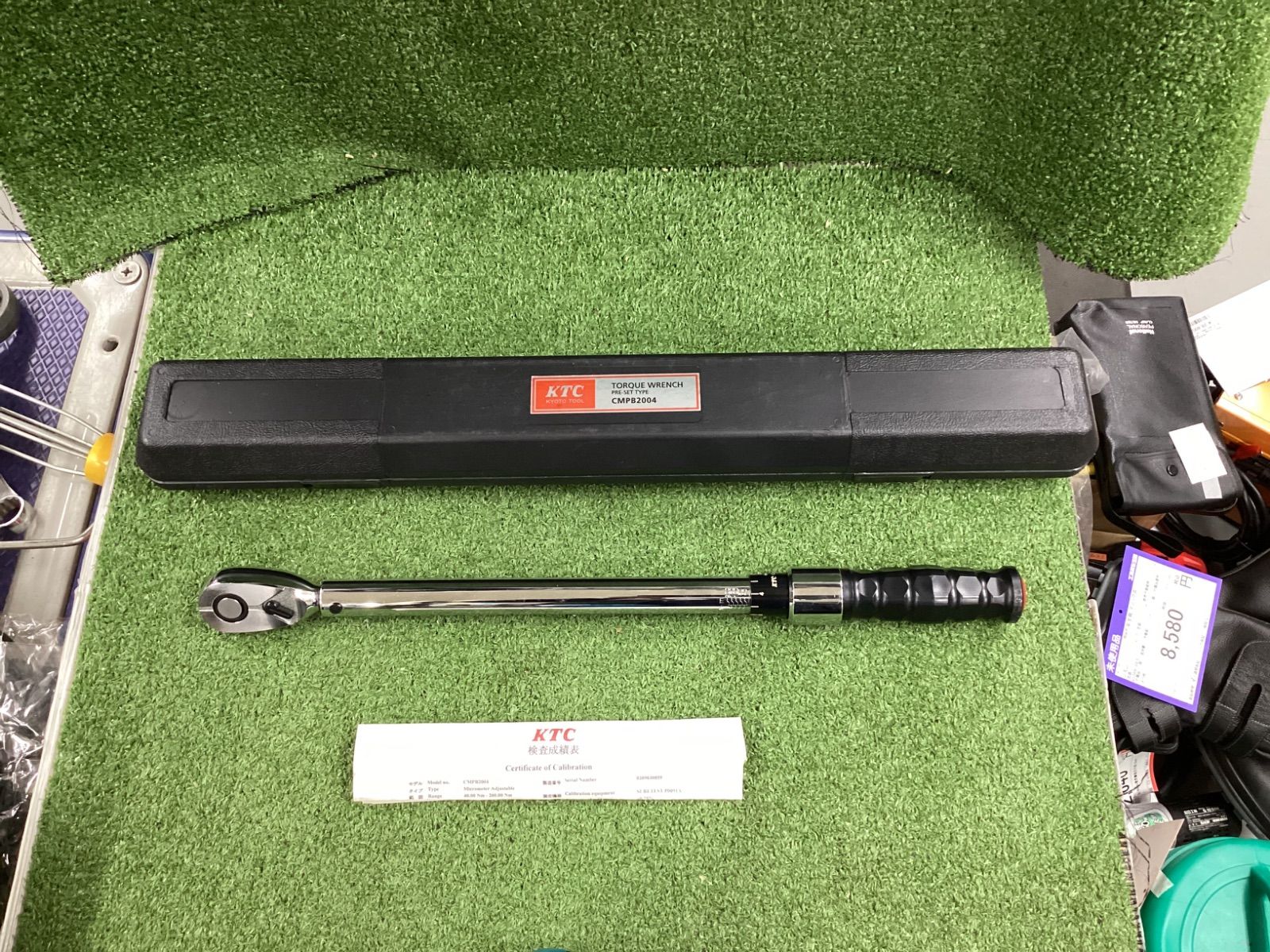 【中古B】 [KTC] 1/2inch 12.7sqプレセット型トルクレンチ 40-200N・m/CMPB2004/CMPB2004