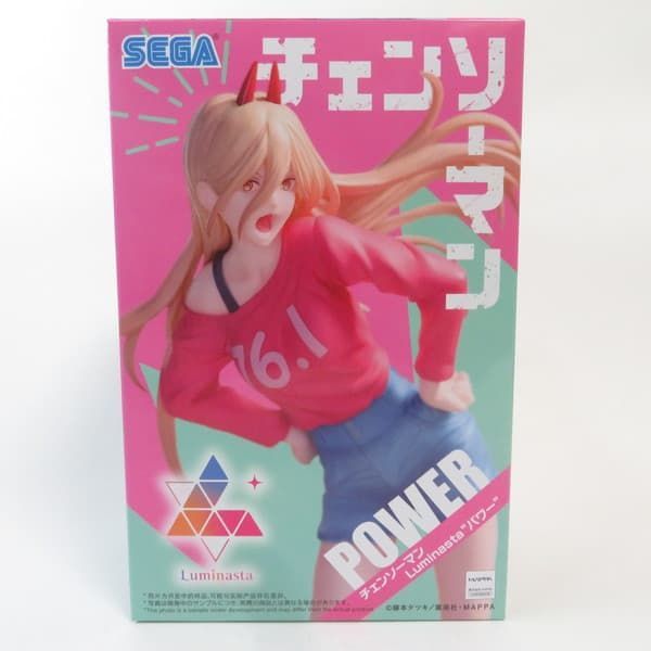中古 未開封品 Luminasta チェンソーマン パワー SEGA/セガ フィギュア