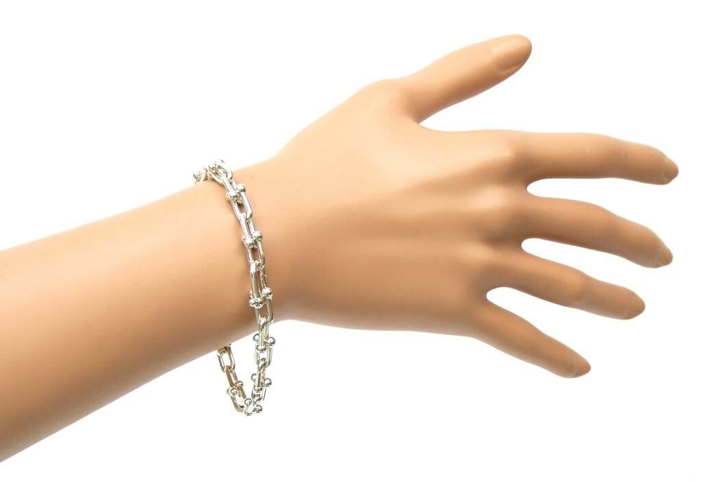 ティファニー TIFFANY&Co. ハードウェア スモール リンク ブレスレット