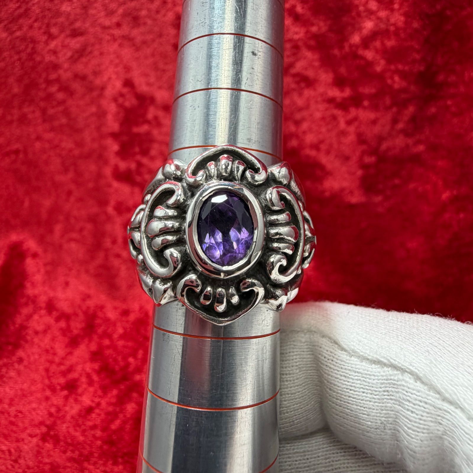 美品 リング16.5号パープル ロイヤルオーダー/ROYALORDER - メルカリ