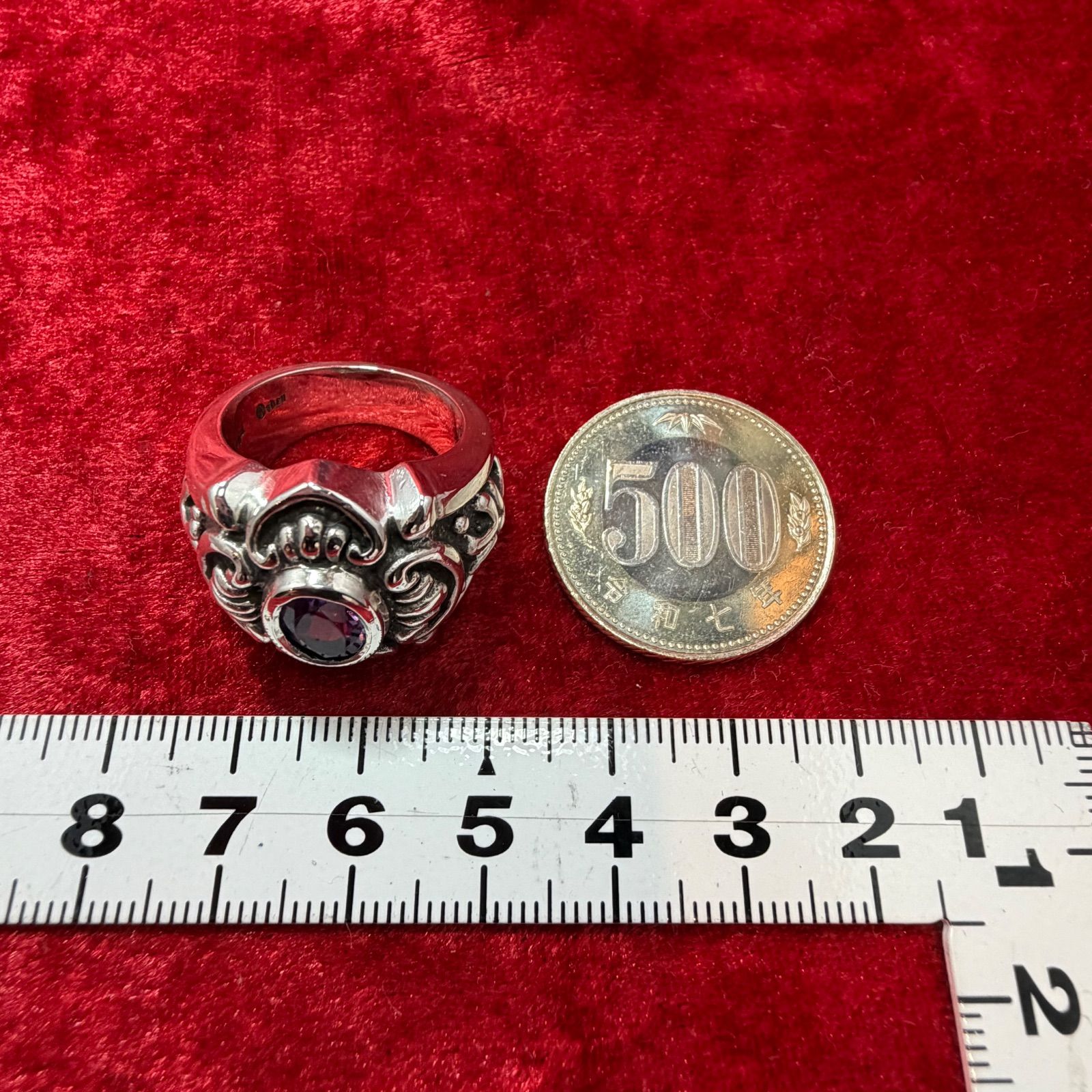 美品 リング16.5号パープル ロイヤルオーダー/ROYALORDER - メルカリ