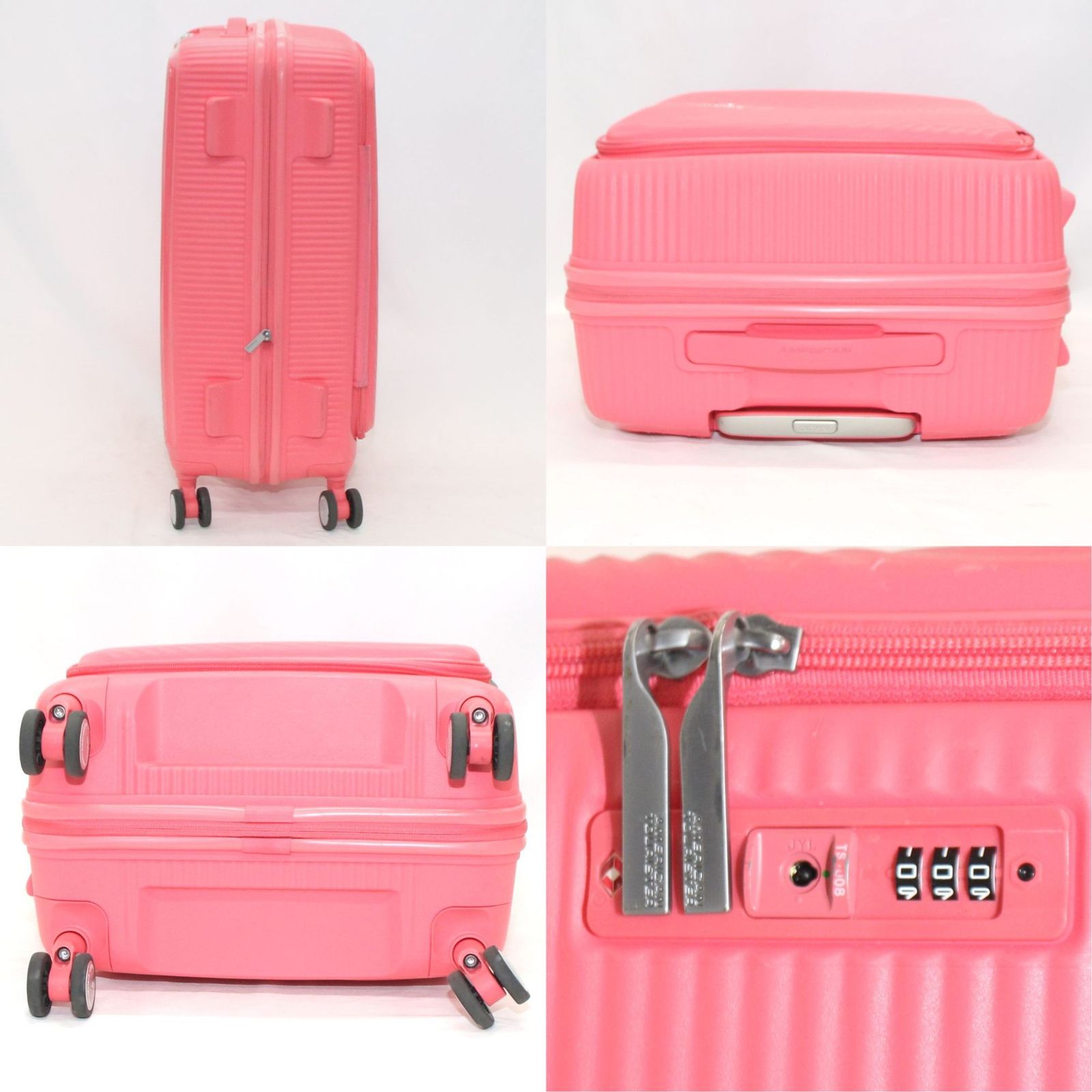 中古 [5-8泊向けサイズ]AMERICAN TOURISTER CURIO スピナー68 エキス