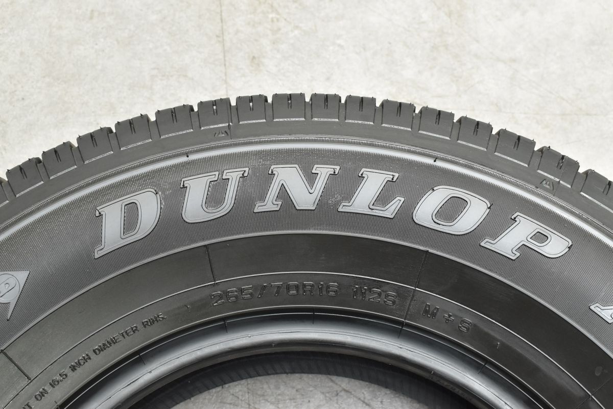 2025年製造 新車外し品】ダンロップ グラントレック AT23 265/70R16