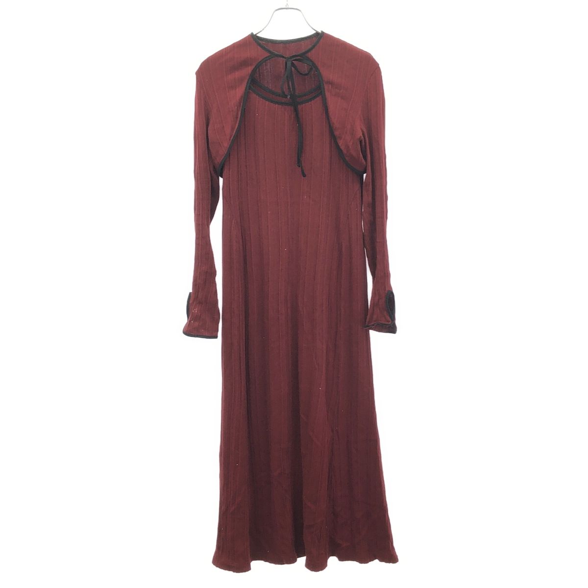 mame kurogouchi マメ クロゴウチ 25AW Random Ribbed Organic Cotton 