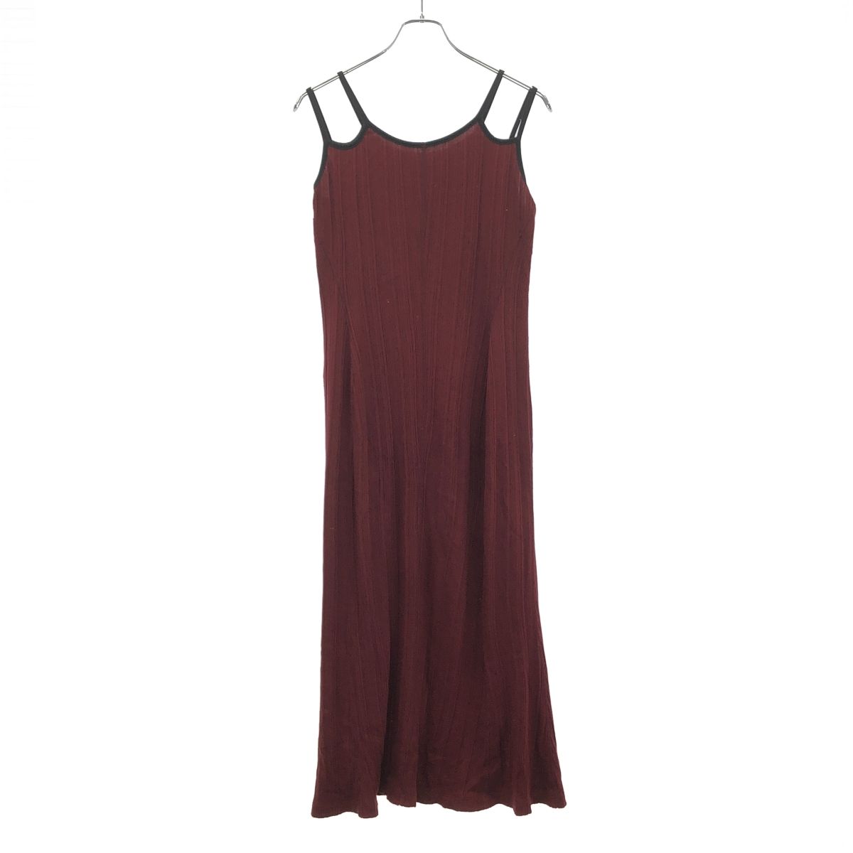 mame kurogouchi マメ クロゴウチ 25AW Random Ribbed Organic Cotton 