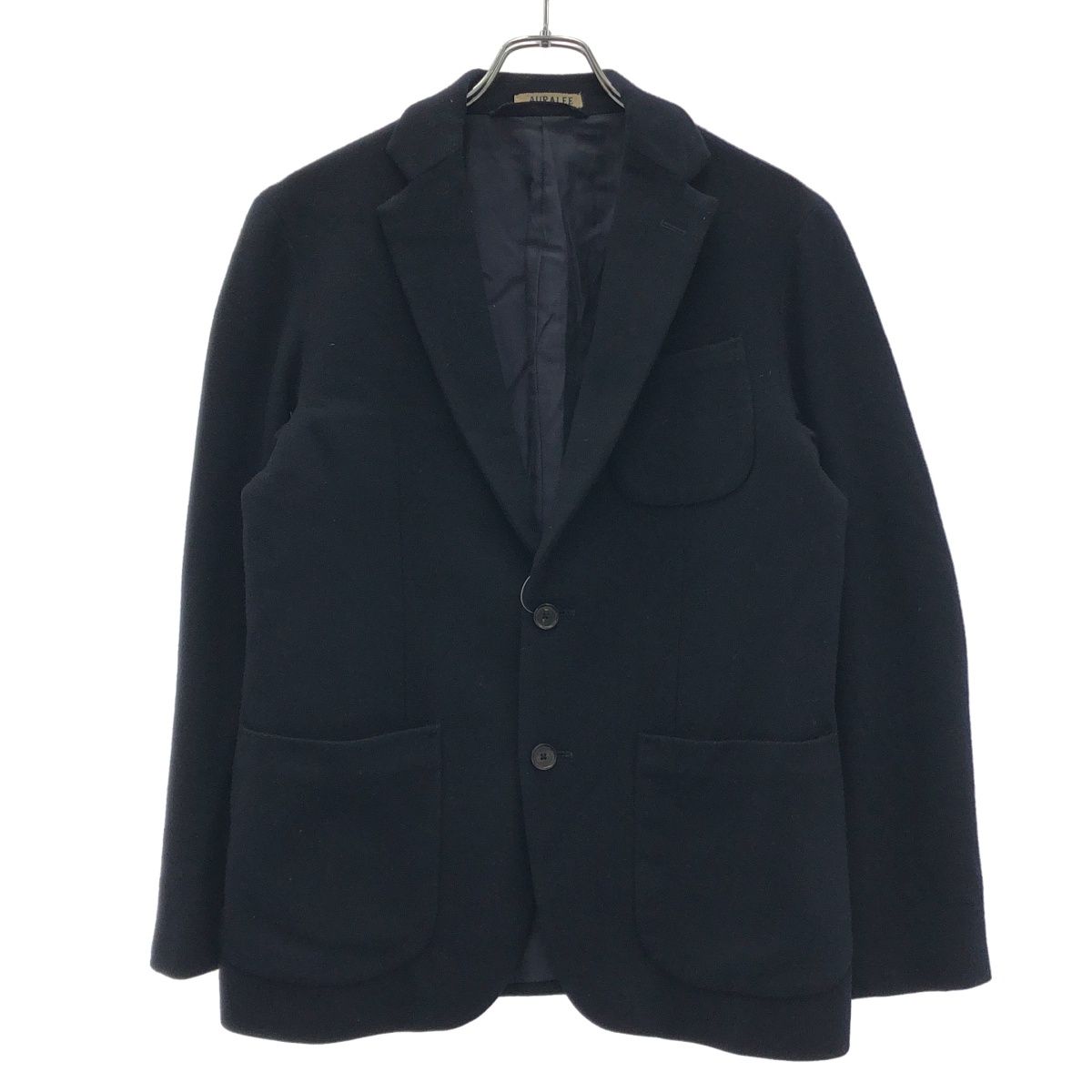 AURALEE オーラリー 15AW SUPER SOFT FLANNEL JACKET スーパーソフト 