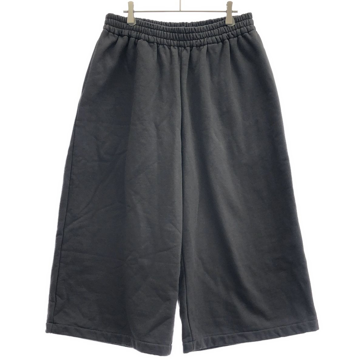 COOTIE Chubby Sweat Shin Cut Wide Easy Pants Charcoal Gray L
