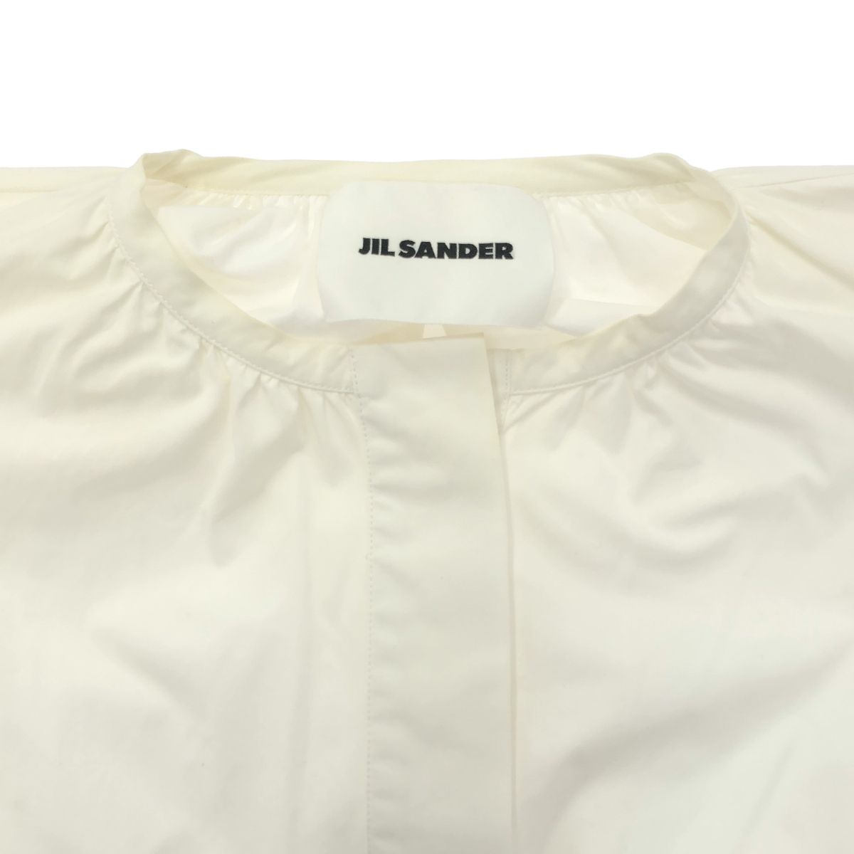 JIL SANDER ジルサンダー 19AW コットンポプリン ブラウスシャツ 