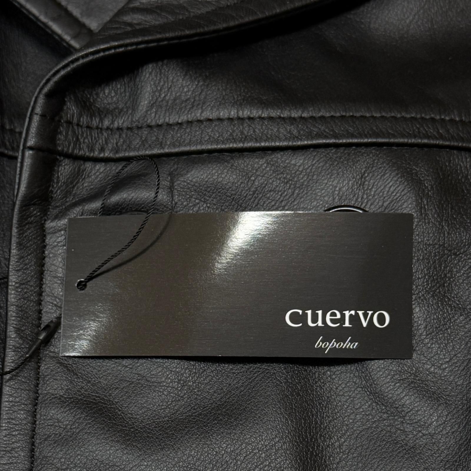 参考上代319000円 未使用 cuervo bopoha Vincent ヴィンセント レザーP 