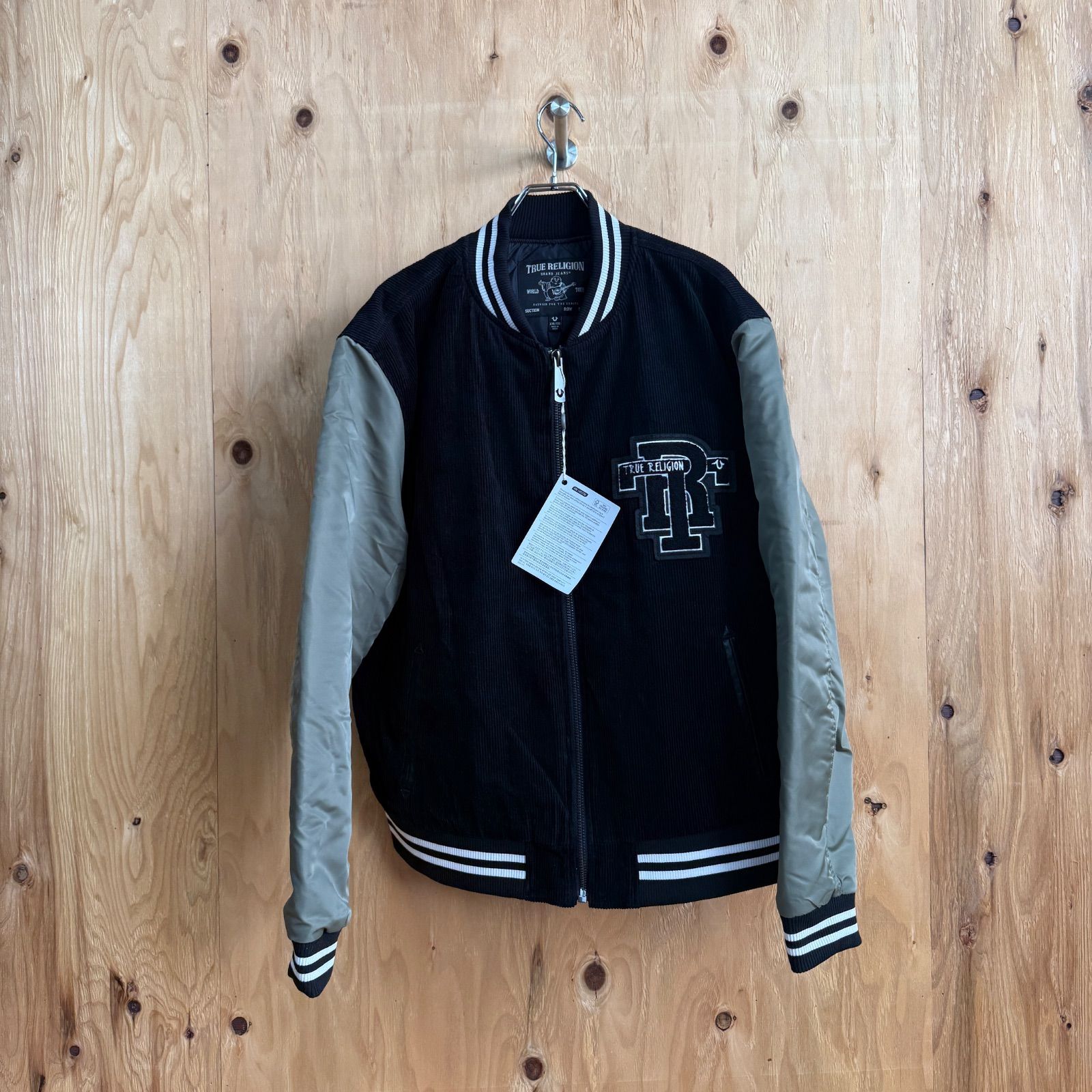 店舗販売併用】TRUE RELIGION トゥルー レリジョン VARSITY JACKET 